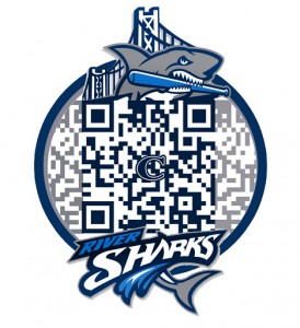 Created by Advanced Telecom Services for the Camden Riversharks minor league baseball team.